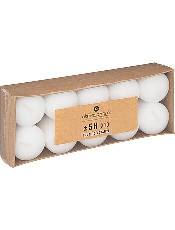Lot de 10 bougies MANY