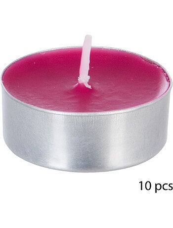 Lot de 10 bougies parfumées NINA