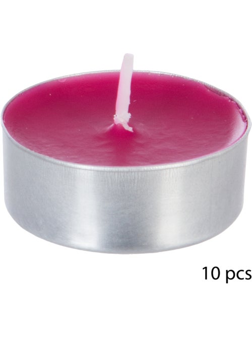 Lot de 10 bougies parfumées NINA - Kiabi