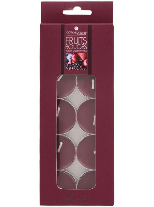 Lot de 10 bougies parfumées NINA - Kiabi