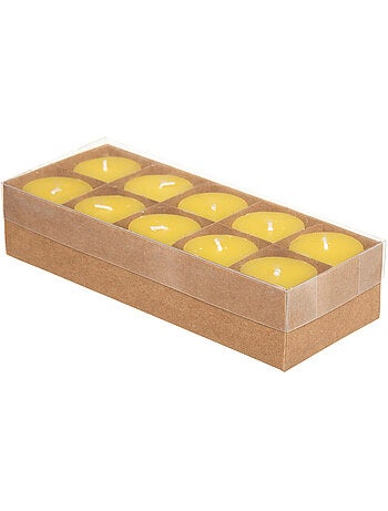 Lot de 10 bougies parfumées ODY
