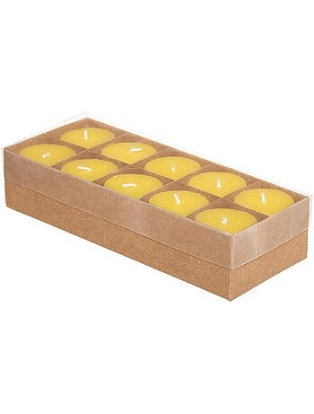 Lot de 10 bougies parfumées ODY