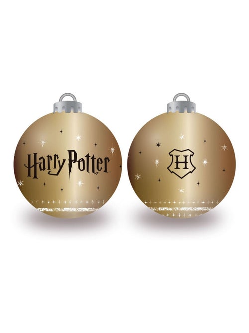 Lot de 10 Boules de Noël - Couleur Or - Harry Potter - Kiabi