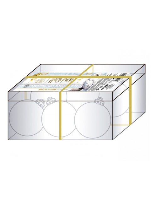 Lot de 10 Boules de Noël - Couleur Or - Harry Potter - Kiabi