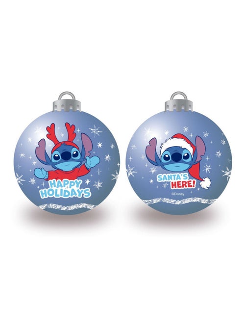 Lot de 10 Boules de Noël - Disney Lilo & Stitch happy - Kiabi