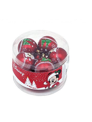 Lot de 10 boules de Noël 6cm - Mickey