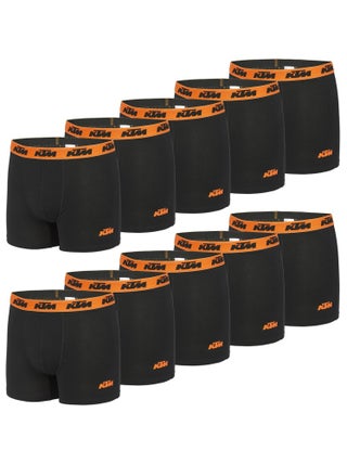 Lot de 10 Boxers coton homme KTM Ceinture colorée Ktm