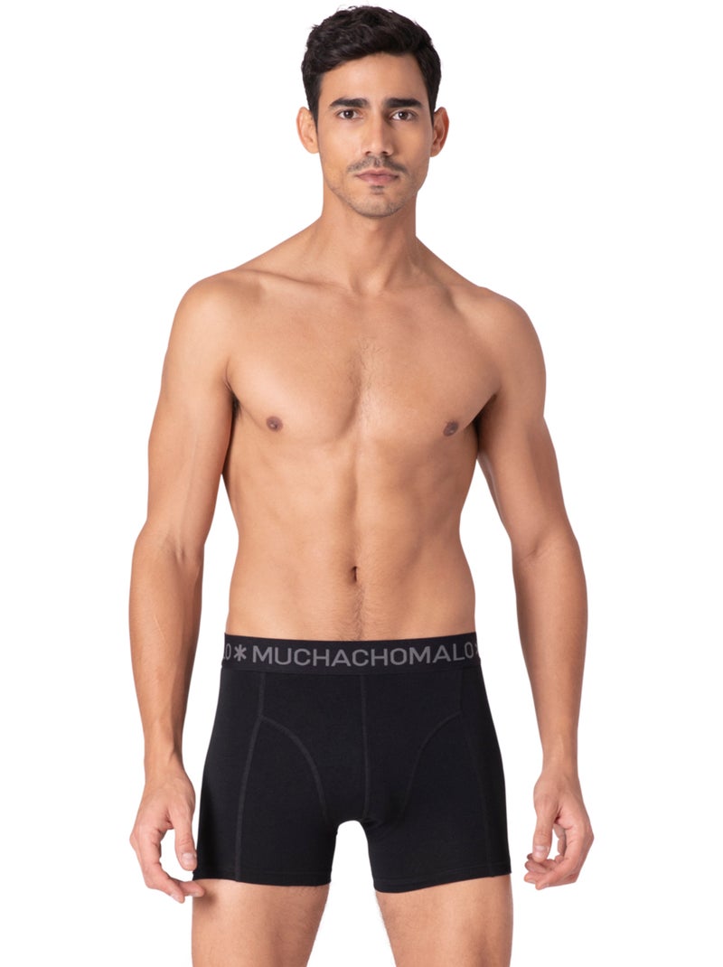 Lot de 10 boxers homme Muchachomalo Bleu Noir - Kiabi