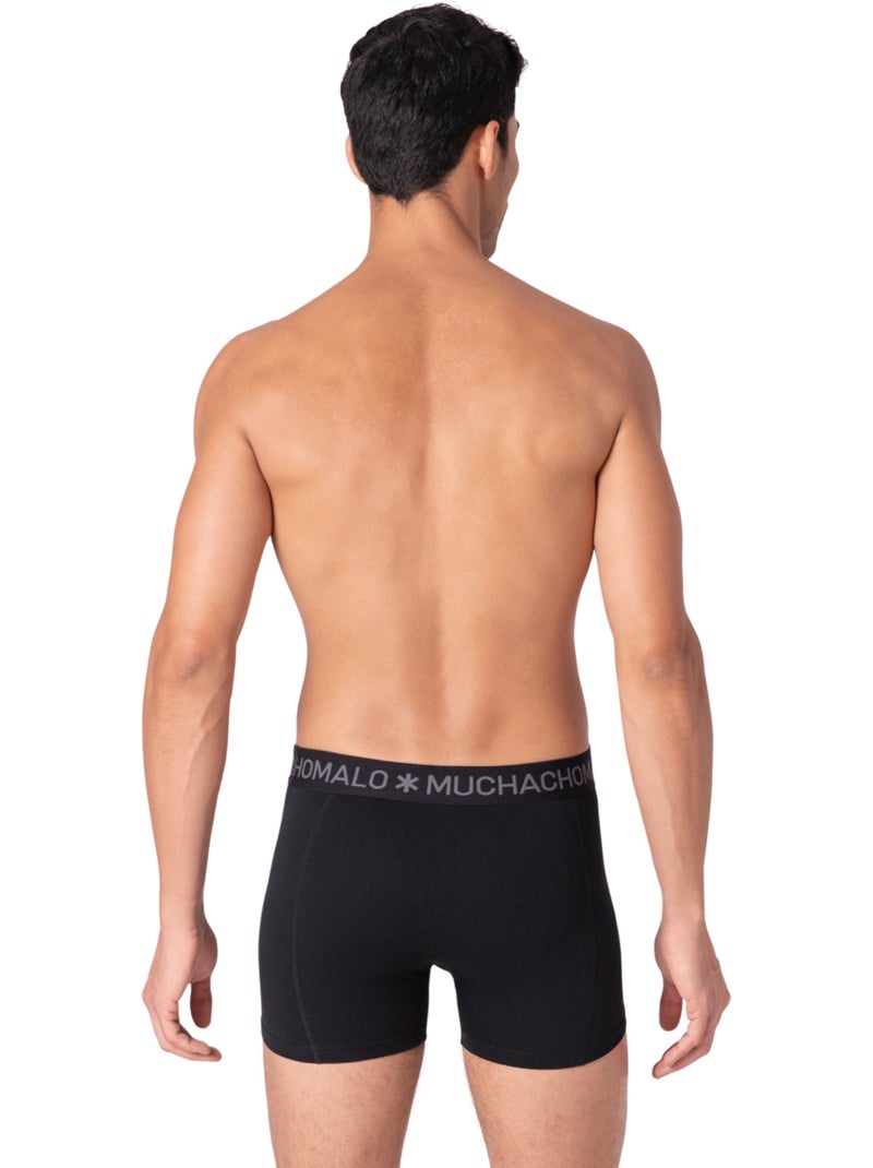 Lot de 10 boxers homme Muchachomalo Bleu Noir - Kiabi