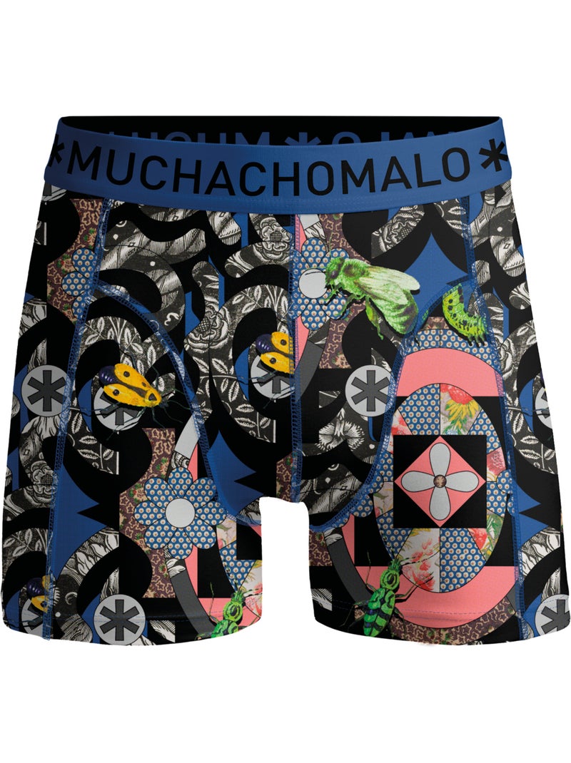 Lot de 10 boxers homme Muchachomalo Bleu Noir - Kiabi