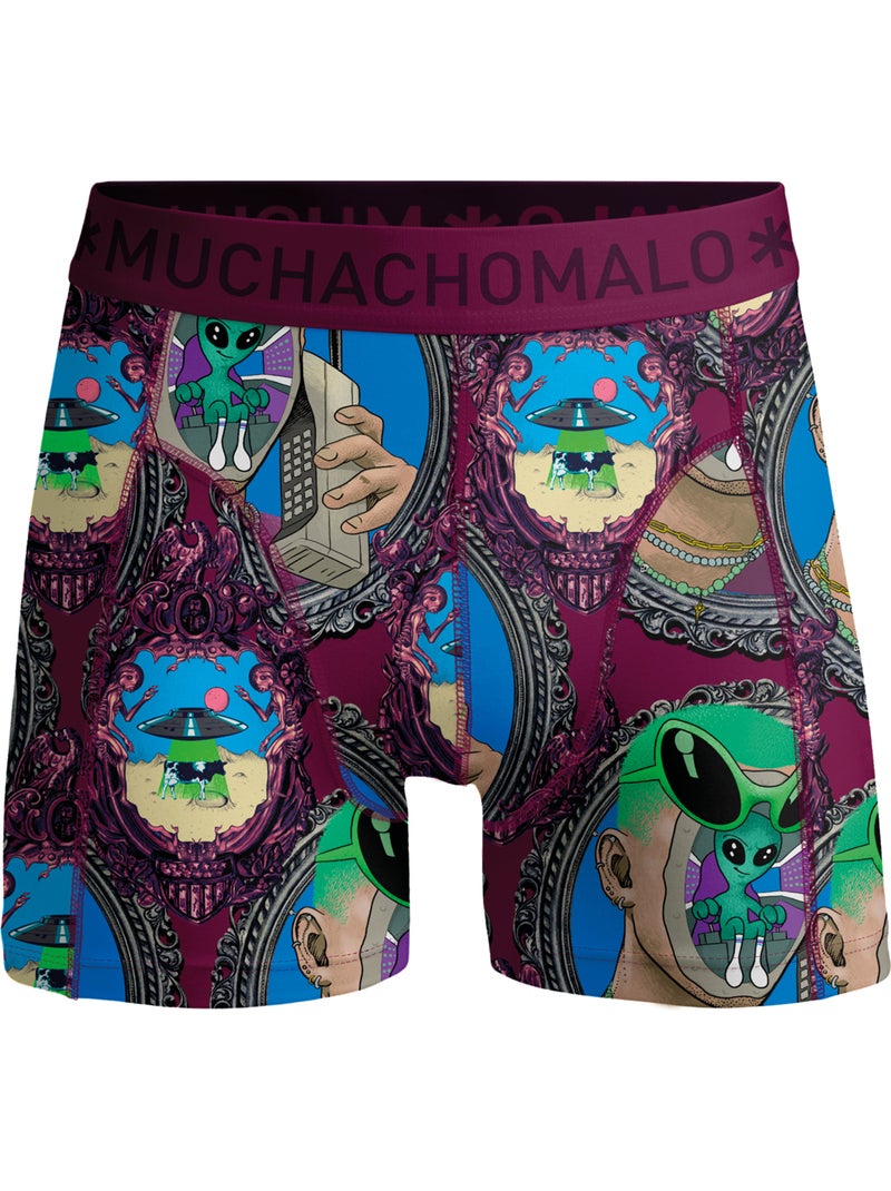 Lot de 10 boxers homme Muchachomalo Bleu Noir - Kiabi