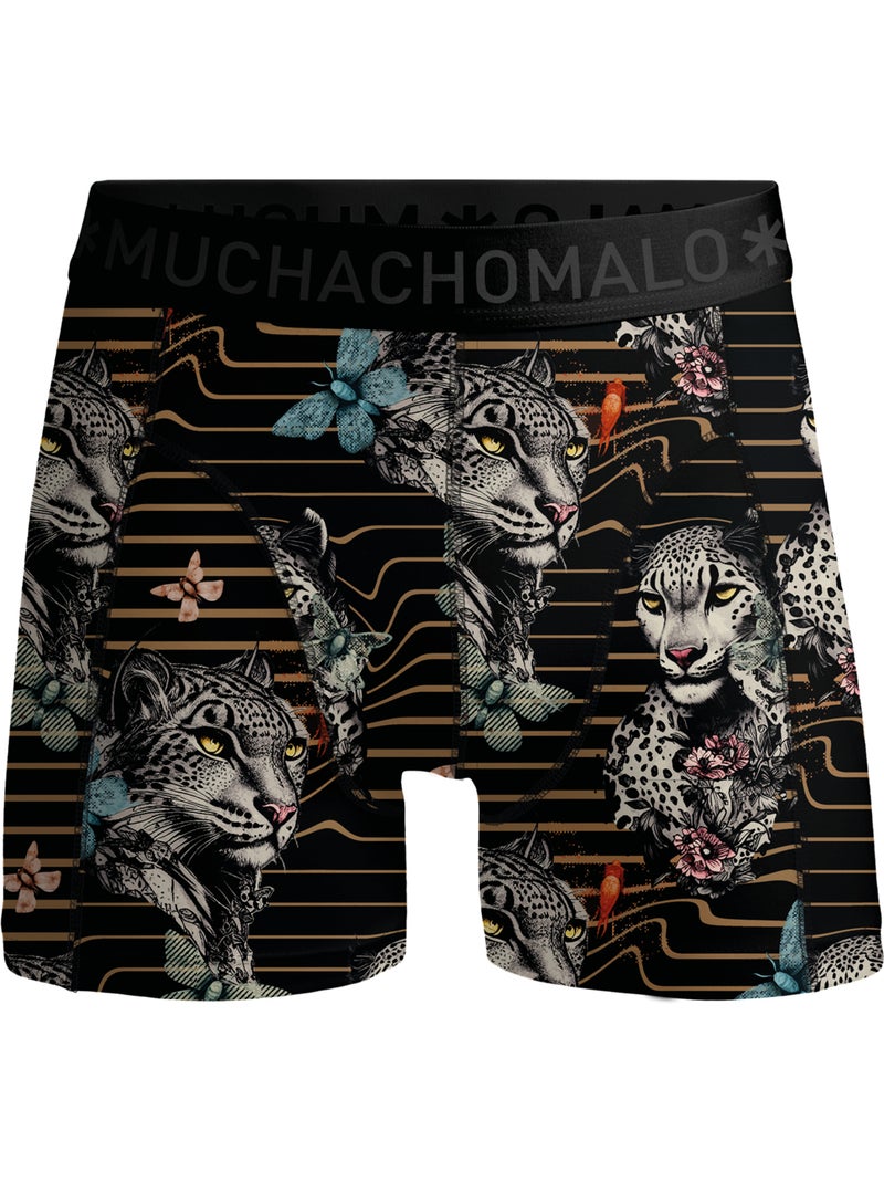 Lot de 10 boxers homme Muchachomalo Bleu Noir - Kiabi