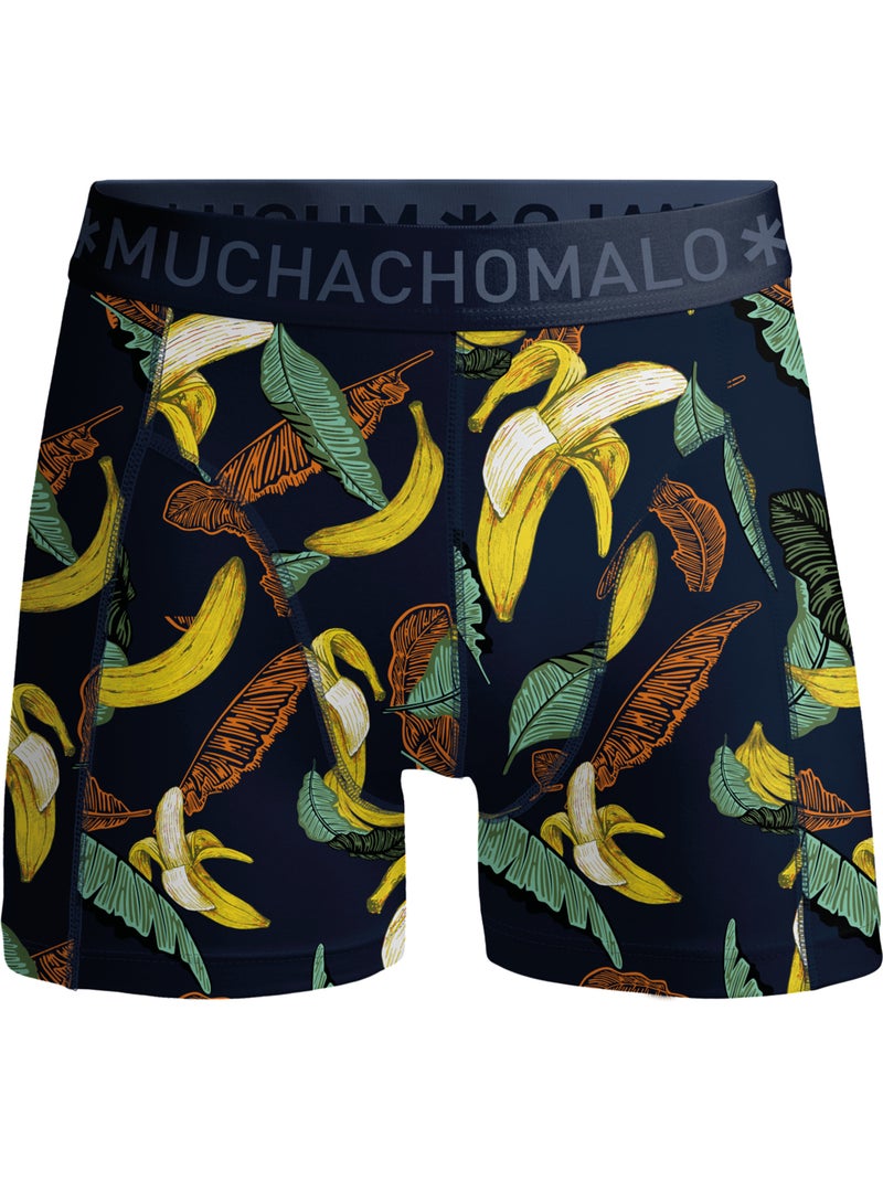 Lot de 10 boxers homme Muchachomalo Bleu Noir - Kiabi