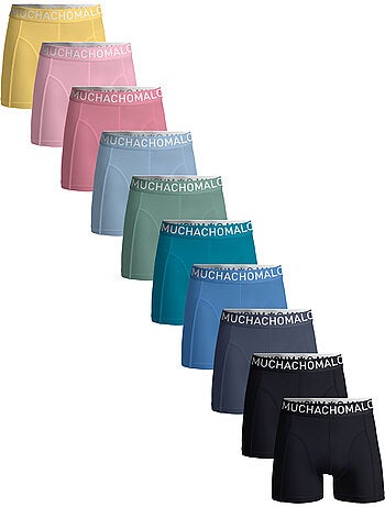 Lot de 10 boxers homme Muchachomalo