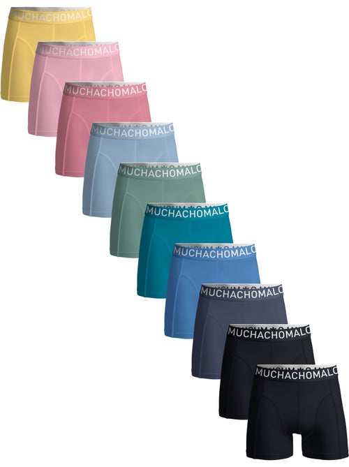 Lot de 10 boxers homme Muchachomalo - Kiabi Lot de 10 boxers homme Muchachomalo - Kiabi