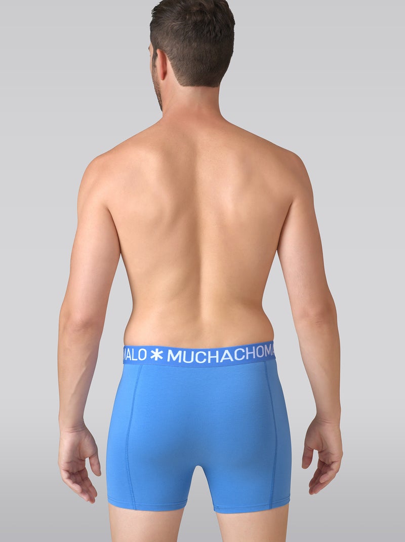 Lot de 10 boxers homme Muchachomalo Noir Bleu Bleu - Kiabi