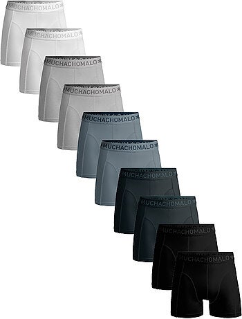 Lot de 10 boxers homme Muchachomalo