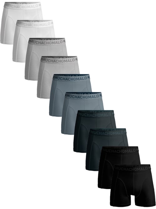 Lot de 10 boxers homme Muchachomalo - Kiabi Lot de 10 boxers homme Muchachomalo - Kiabi