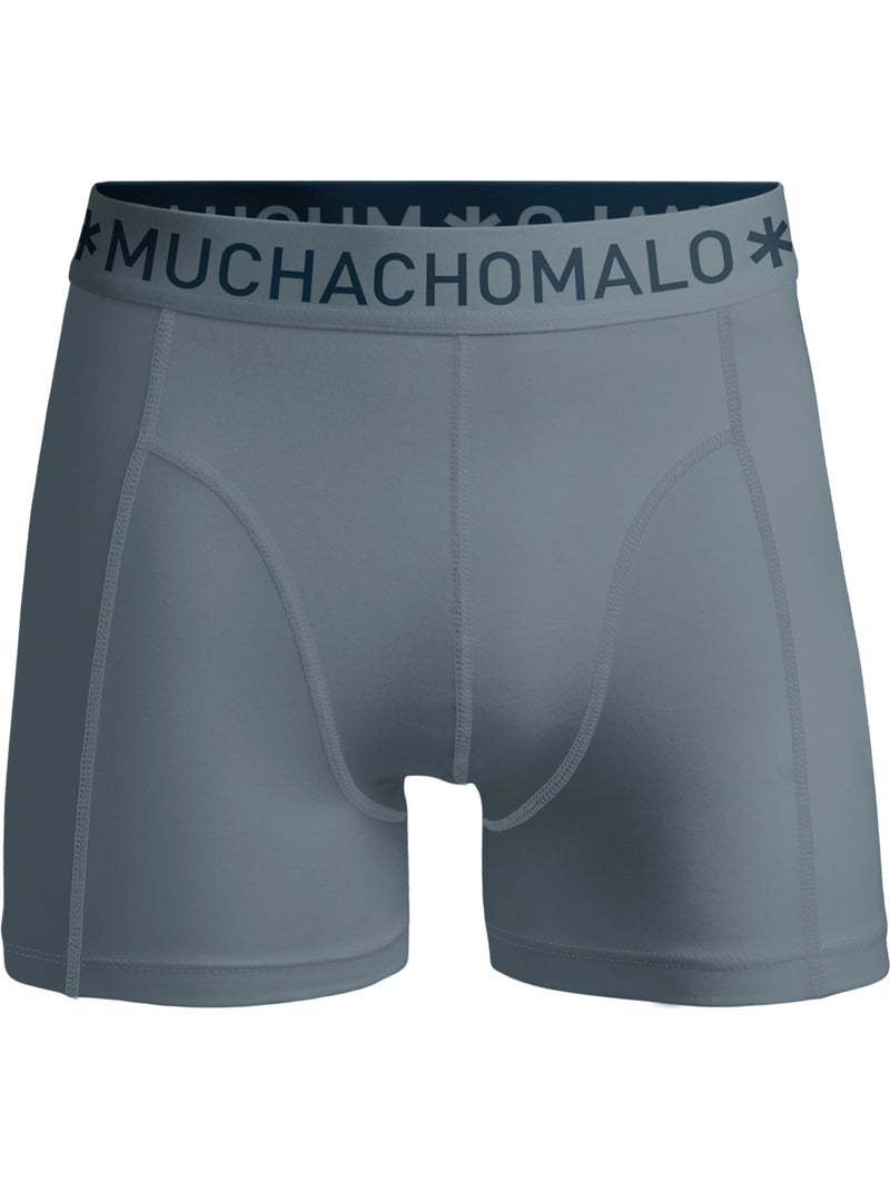 Lot de 10 boxers homme Muchachomalo Noir Bleu Gris - Kiabi