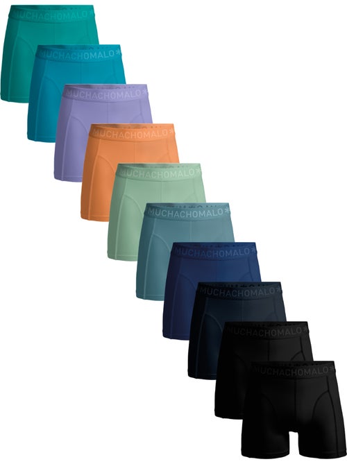 Lot de 10 boxers homme Muchachomalo - Kiabi Lot de 10 boxers homme Muchachomalo - Kiabi