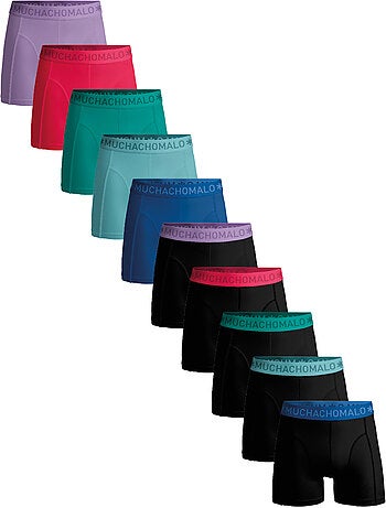 Lot de 10 boxers homme Muchachomalo