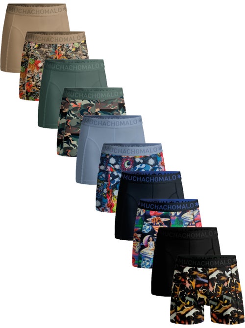 Lot de 10 boxers homme Muchachomalo - Kiabi