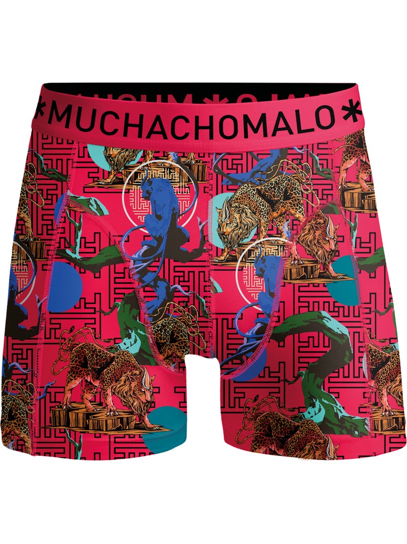 Lot de 10 boxers homme Muchachomalo Noir / Bleu / Vert - Kiabi