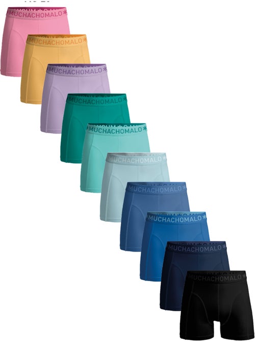 Lot de 10 boxers homme Muchachomalo - Kiabi