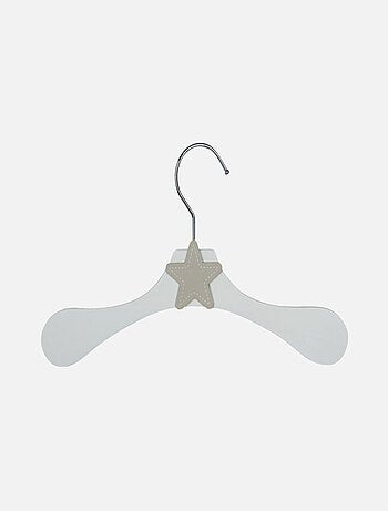 Lot de 10 cintres en bois pour bébé, enfant avec crochet pivotant - Monsieur Bébé