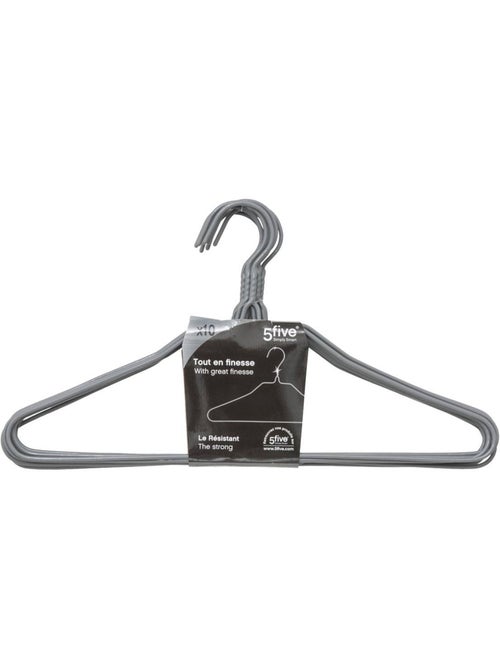 Lot de 10 cintres fin hang'up - Kiabi Lot de 10 cintres fin hang'up - Kiabi