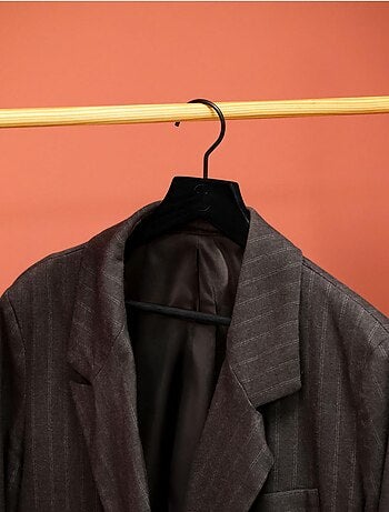 Lot de 10 cintres pour vêtements adulte premium avec crochet pivotant à 360° - Vivezen