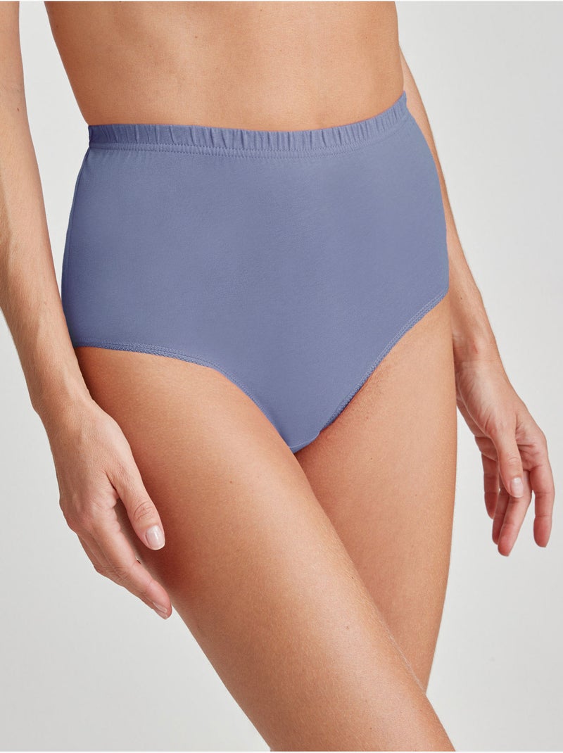 Lot de 10 culottes pur coton - DAXON Jaune - Kiabi