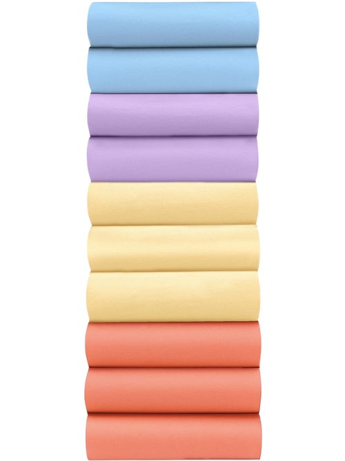 Lot de 10 culottes pur coton - daxon - Kiabi Lot de 10 culottes pur coton - daxon - Kiabi