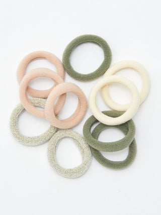 Lot de 10 élastiques mousse