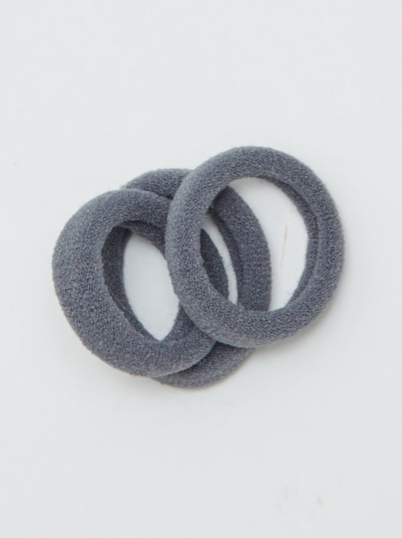 Lot de 10 élastiques mousse Marron - Kiabi