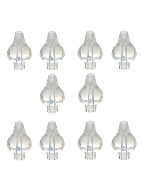 Lot de 10 embouts en silicone pour seringues nasales - Kiabi