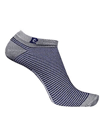 Lot de 10 Paires chaussettes tiges courtes rayées aléatoires PC0373 Pierre Cardin