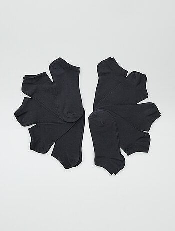 Lot de 10 paires de chaussettes basses