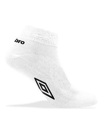 Lot de 10 paires de chaussettes quarter homme umbro