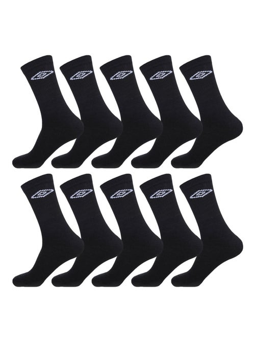 Lot de 10 Paires de Chaussettes Tennis homme Umbro - Kiabi