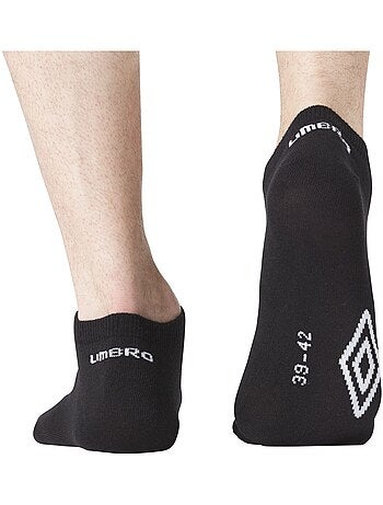 Lot de 10 Paires de Chaussettes Tiges Courtes Homme Umbro
