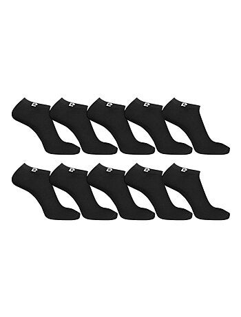 Lot de 10 Paires de chaussettes tiges courtes unies modèle PC 0372 Pierre Cardin