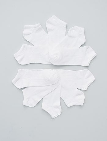 Lot de 10 paires de socquettes