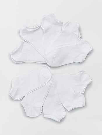 Lot de 10 paires de socquettes