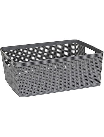 Lot de 10 paniers organisateurs BOXY