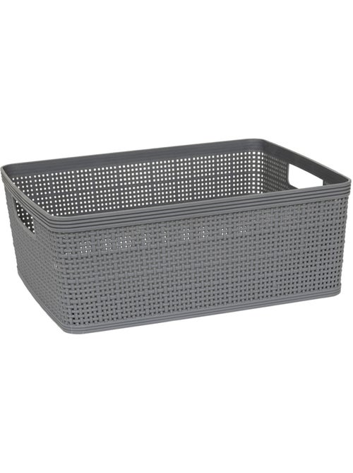 Lot de 10 paniers organisateurs boxy - Kiabi