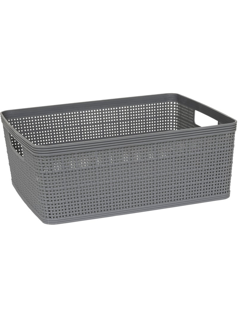 Lot de 10 paniers organisateurs BOXY Vert - Kiabi