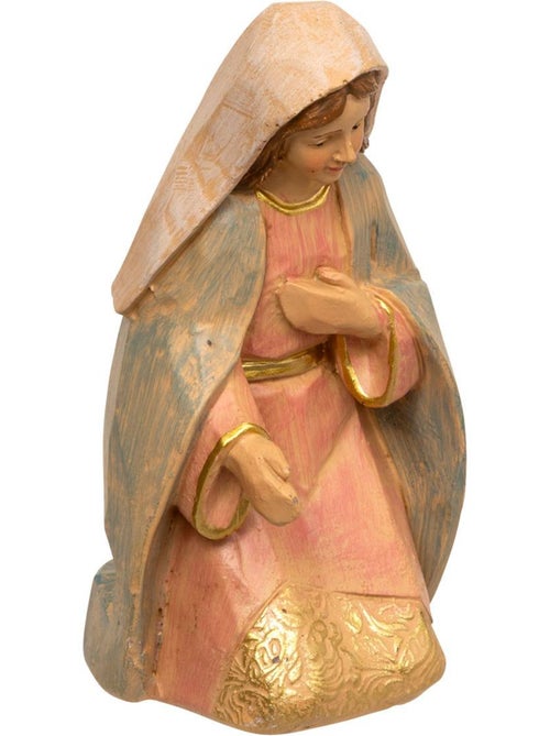 Lot de 10 santons pour crèche de noël h15 cm résine sylio - Kiabi Lot de 10 santons pour crèche de noël h15 cm résine sylio - Kiabi