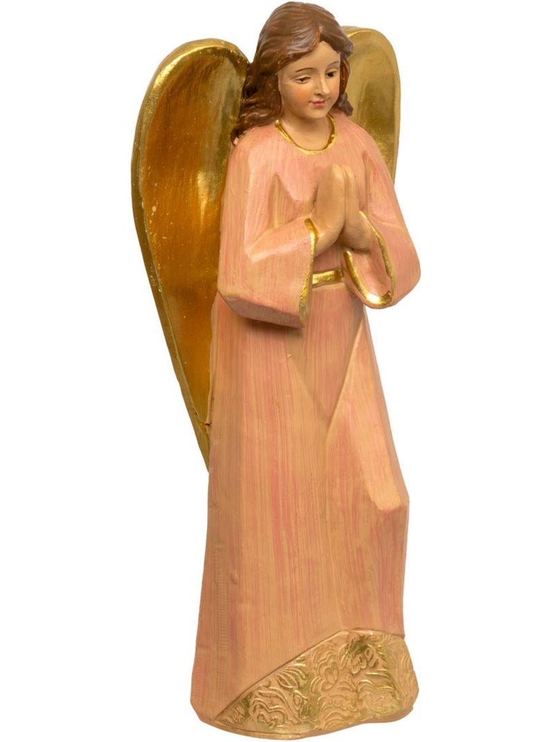 Lot de 10 santons pour crèche de noël h15 cm résine sylio Transparent - Kiabi