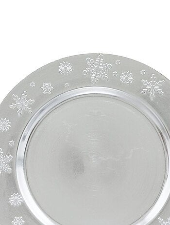 Lot de 12 assiettes de présentation FLOCON